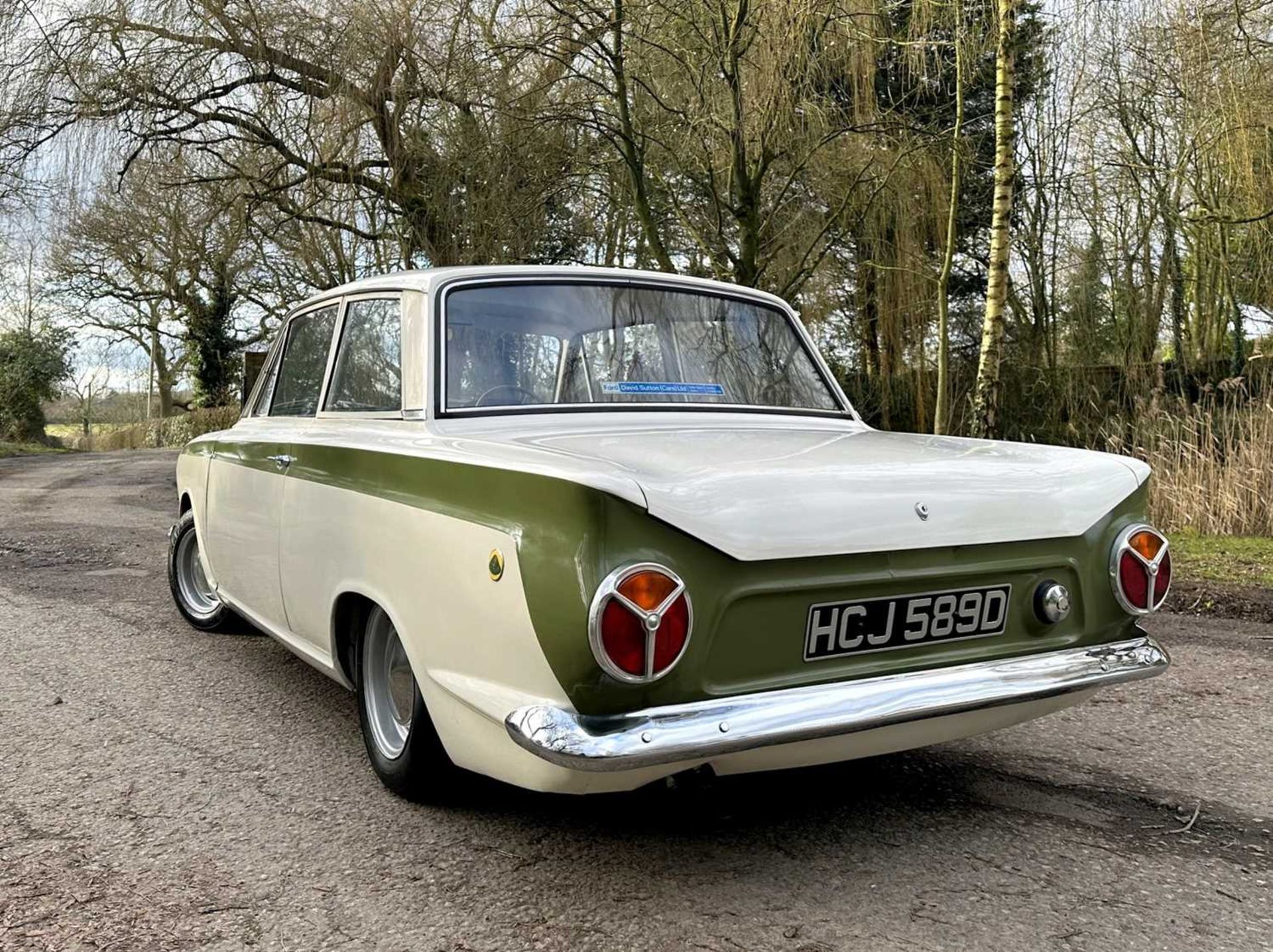 1963 Ford Lotus Cortina Pre-Aeroflow model, fitted with A-frame rear suspension - Image 23 of 58