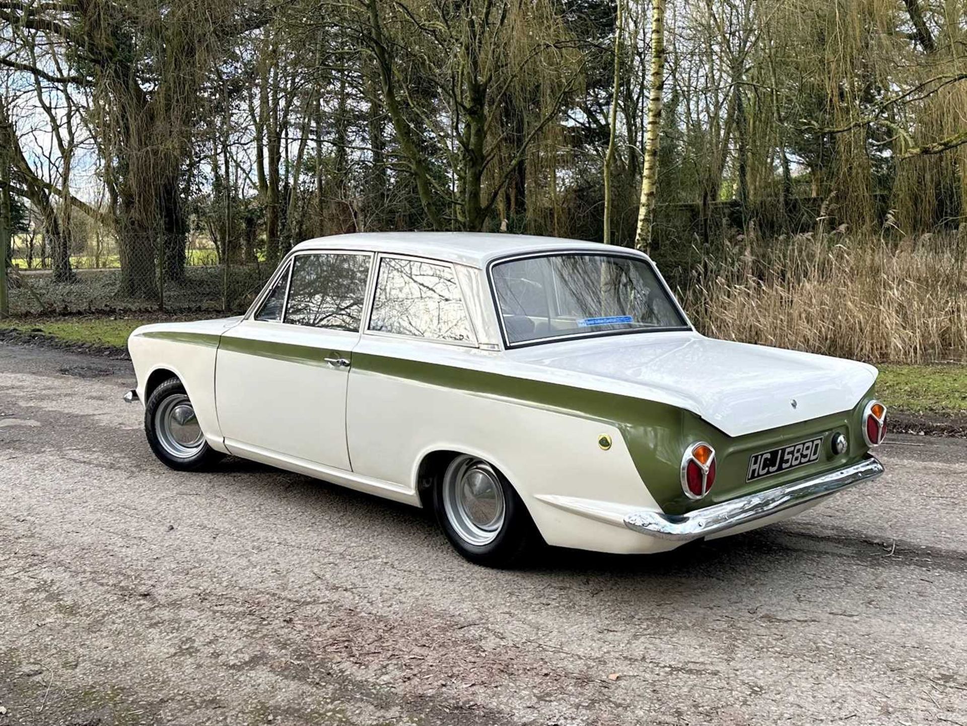 1963 Ford Lotus Cortina Pre-Aeroflow model, fitted with A-frame rear suspension - Image 19 of 58