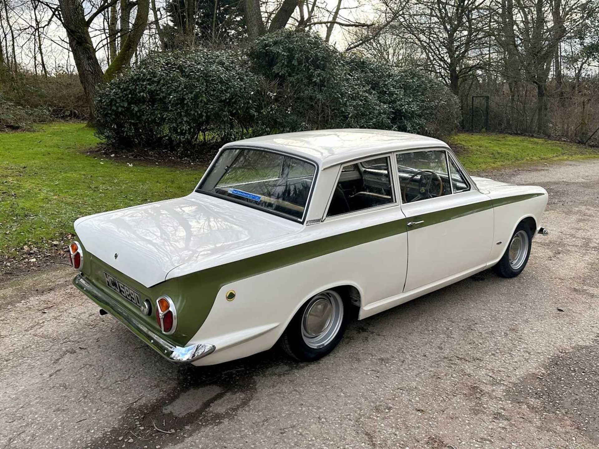 1963 Ford Lotus Cortina Pre-Aeroflow model, fitted with A-frame rear suspension - Image 18 of 58