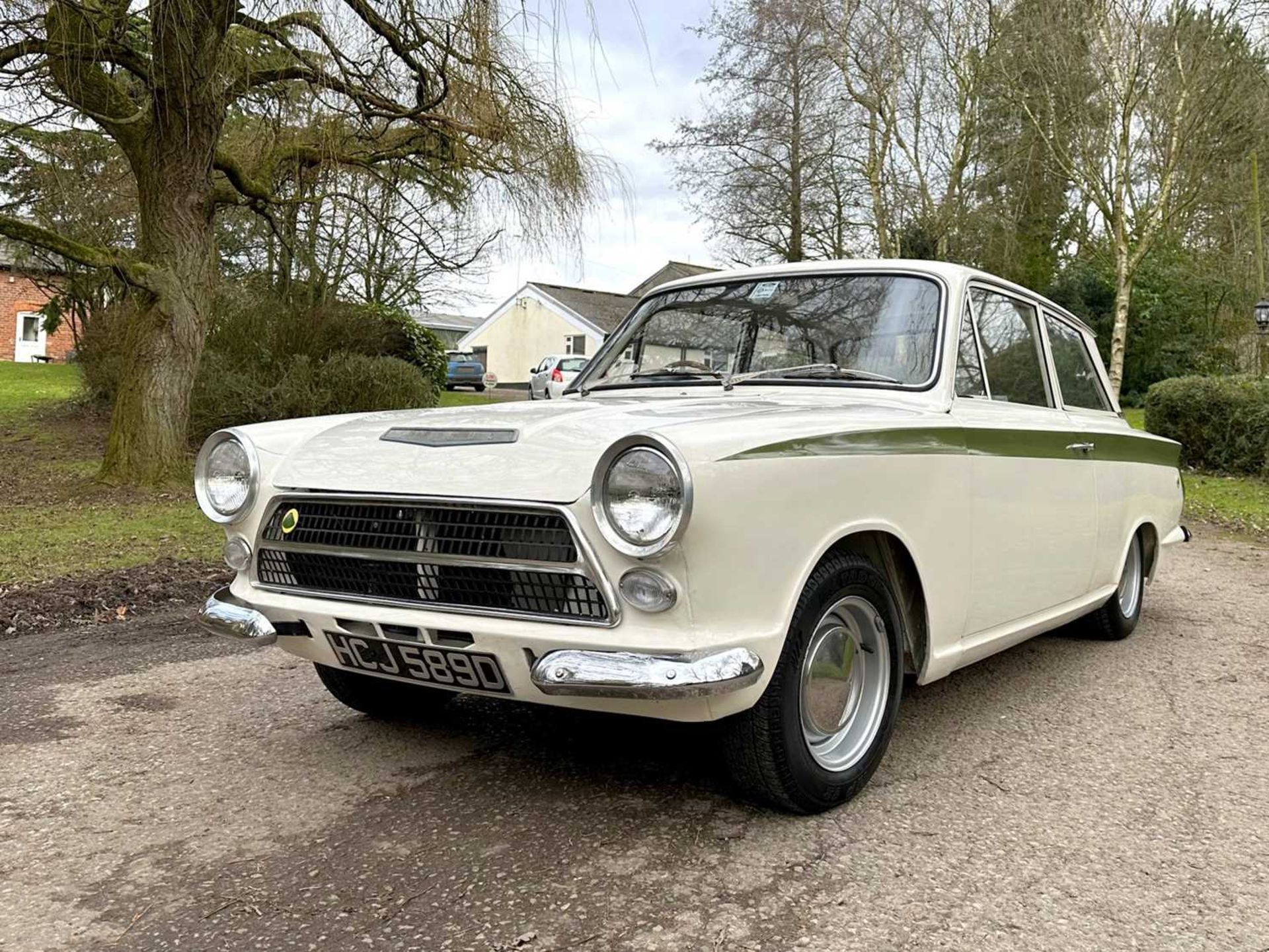 1963 Ford Lotus Cortina Pre-Aeroflow model, fitted with A-frame rear suspension - Image 2 of 58