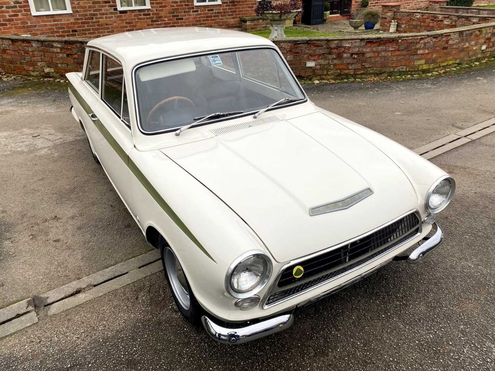 1963 Ford Lotus Cortina Pre-Aeroflow model, fitted with A-frame rear suspension - Image 3 of 58