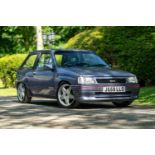 1991 Vauxhall Nova GSI Finished in sought after silk violet