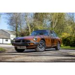 1981 MGB GT Believed to have covered a credible 14,000 miles from new *** NO RESERVE ***