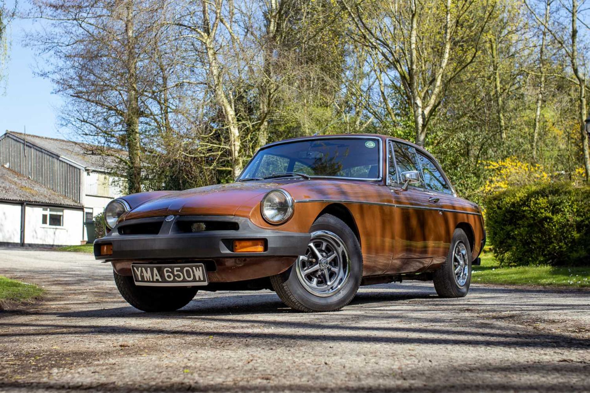 1981 MGB GT  Believed to have covered a credible 14,000 miles from new *** NO RESERVE ***