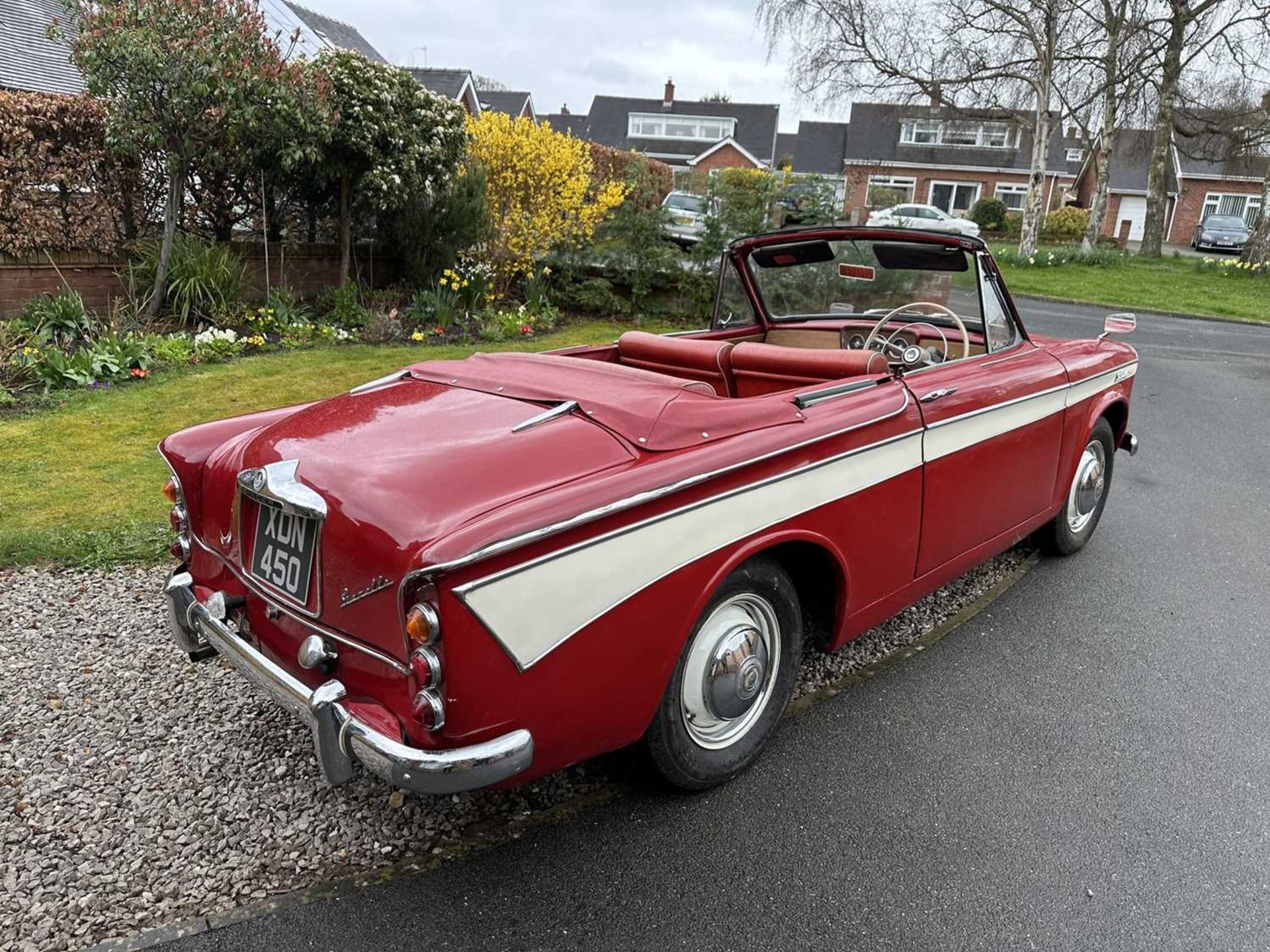 1961 Singer Gazelle Convertible Comes complete with overdrive, period radio and badge bar - Image 38 of 95
