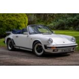 1987 Porsche 911 3.2 Carrera Sport Cabriolet Desirable late-production model, G50-equipped and full-