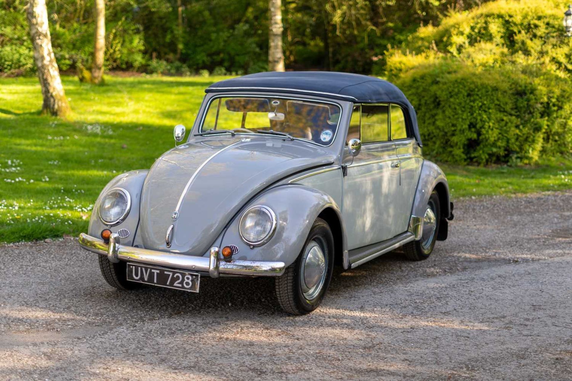 1954 Volkswagen Beetle Cabriolet By repute, the first right-hand drive example despatched to the UK - Image 10 of 86