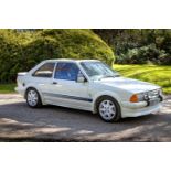 1985 Ford Escort RS Turbo S1 Subject to a full restoration