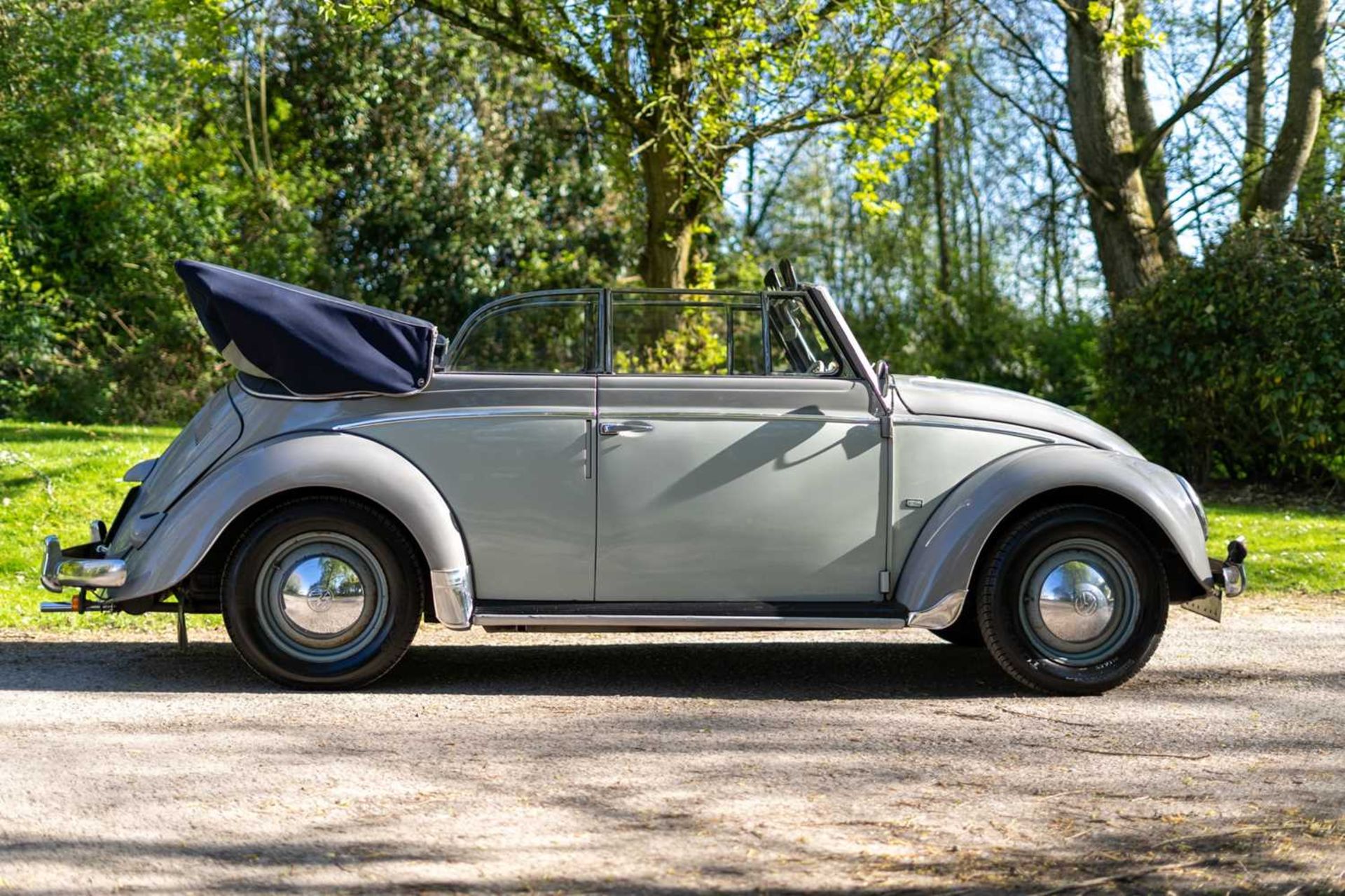 1954 Volkswagen Beetle Cabriolet By repute, the first right-hand drive example despatched to the UK - Image 3 of 86