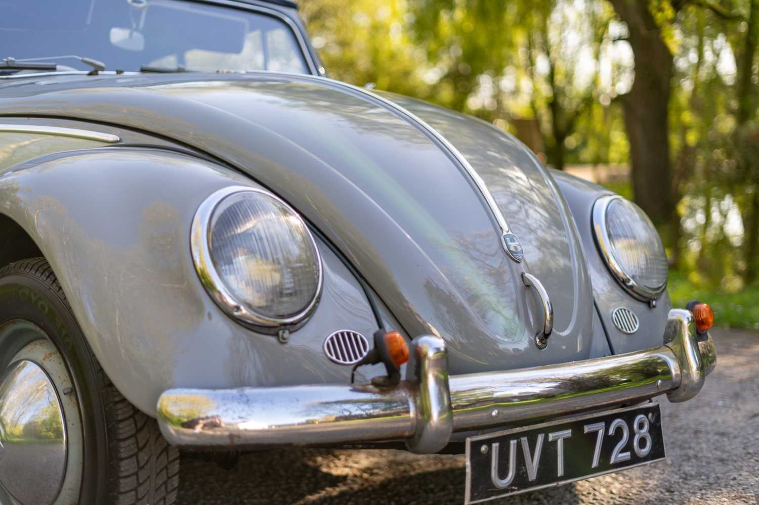 1954 Volkswagen Beetle Cabriolet By repute, the first right-hand drive example despatched to the UK - Image 26 of 86