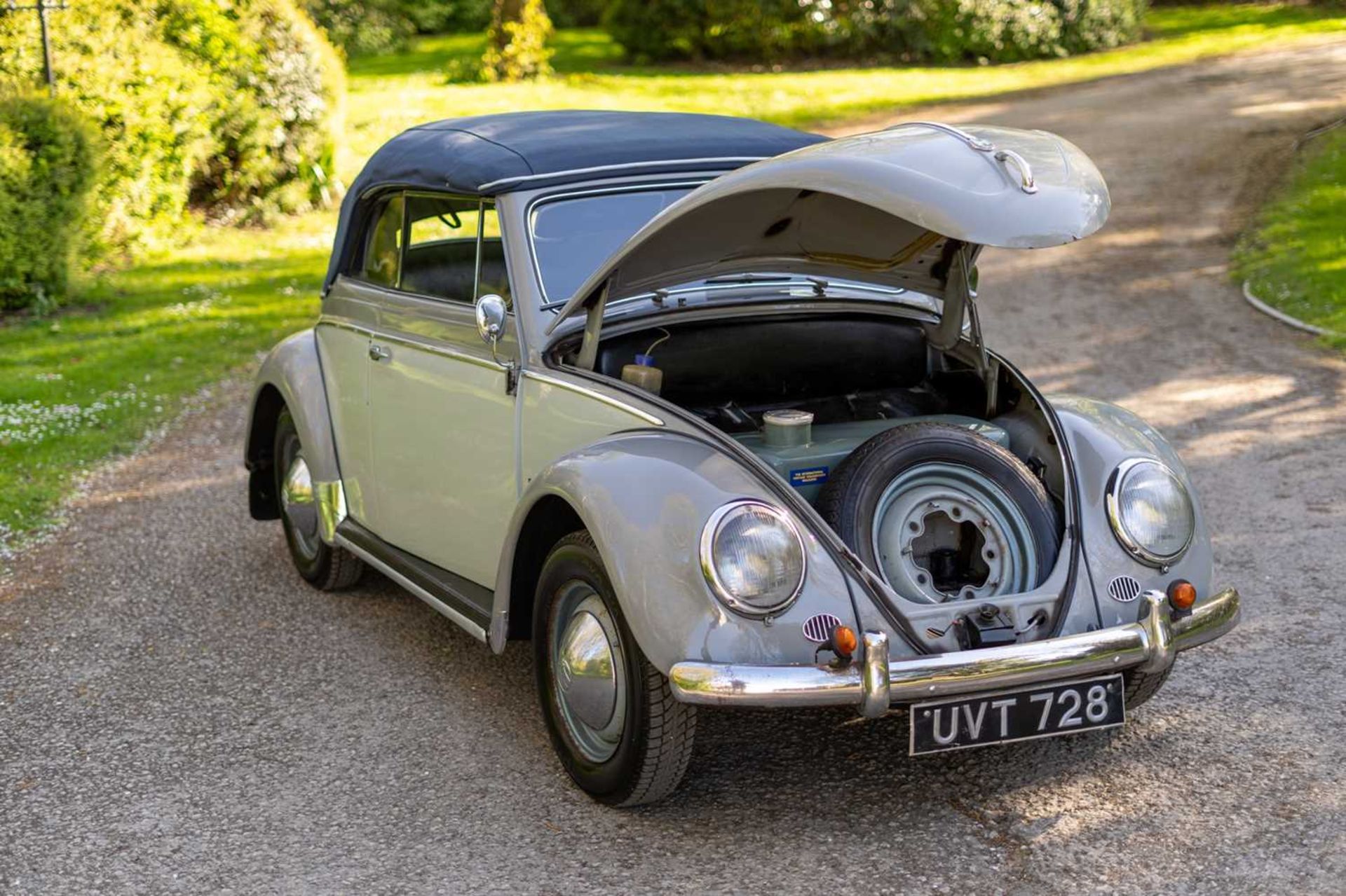 1954 Volkswagen Beetle Cabriolet By repute, the first right-hand drive example despatched to the UK - Image 79 of 86