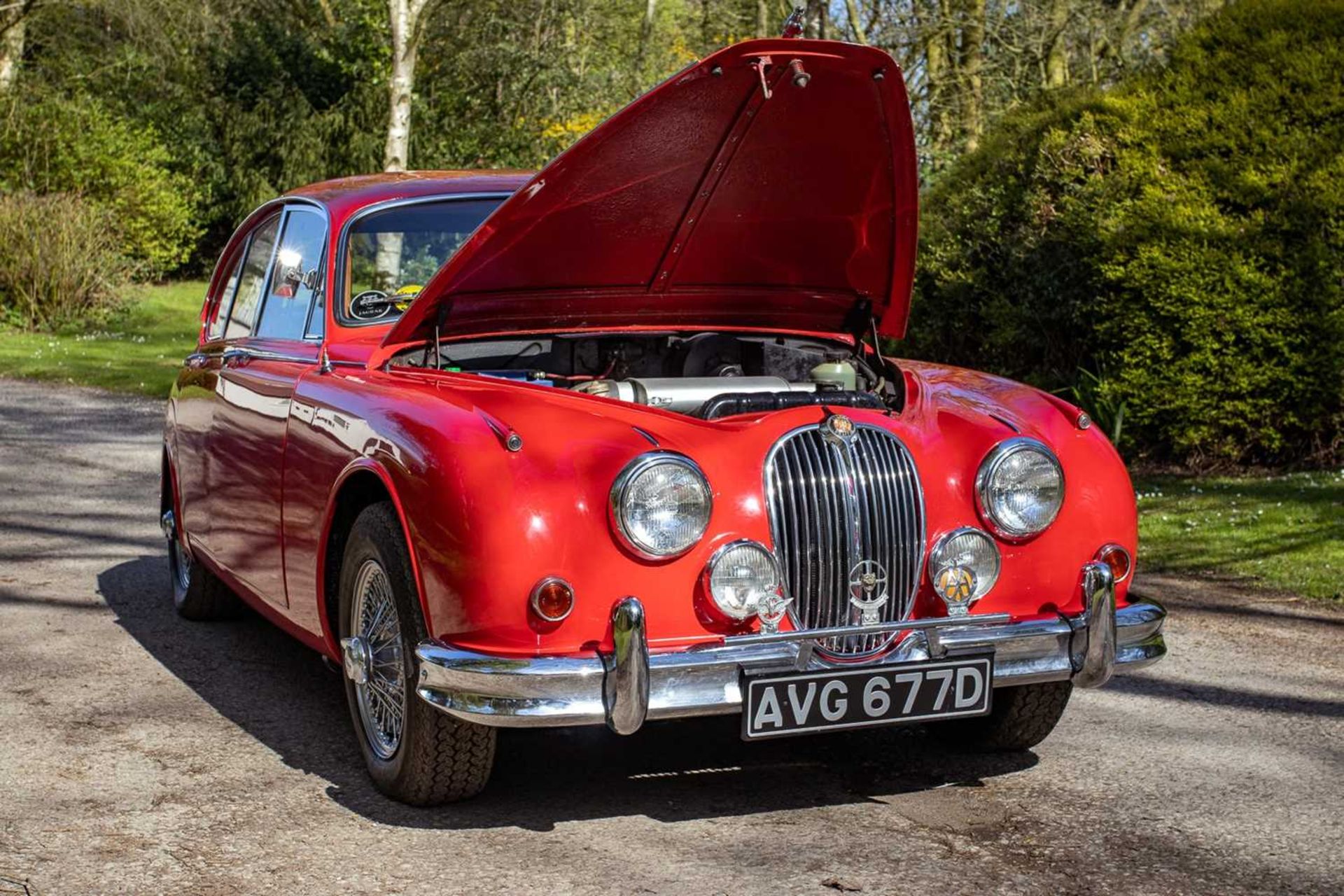 1966 Jaguar MKII 2.4 Believed to have covered a credible 19,000 miles, one former keeper  - Image 8 of 86