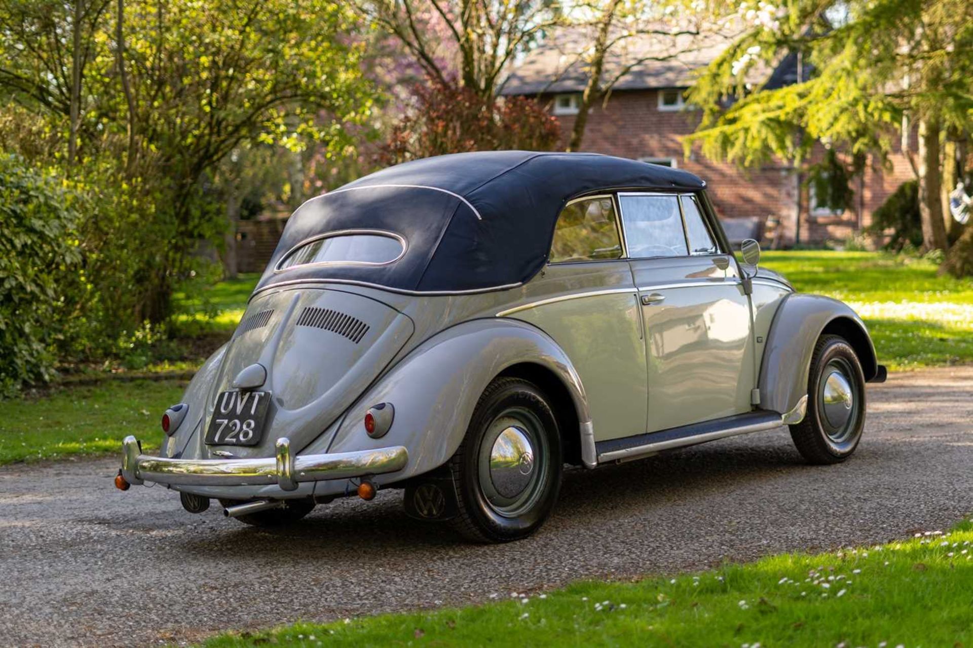 1954 Volkswagen Beetle Cabriolet By repute, the first right-hand drive example despatched to the UK - Image 14 of 86