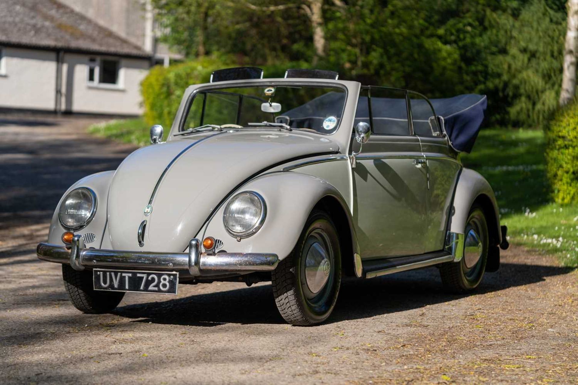 1954 Volkswagen Beetle Cabriolet By repute, the first right-hand drive example despatched to the UK - Image 8 of 86