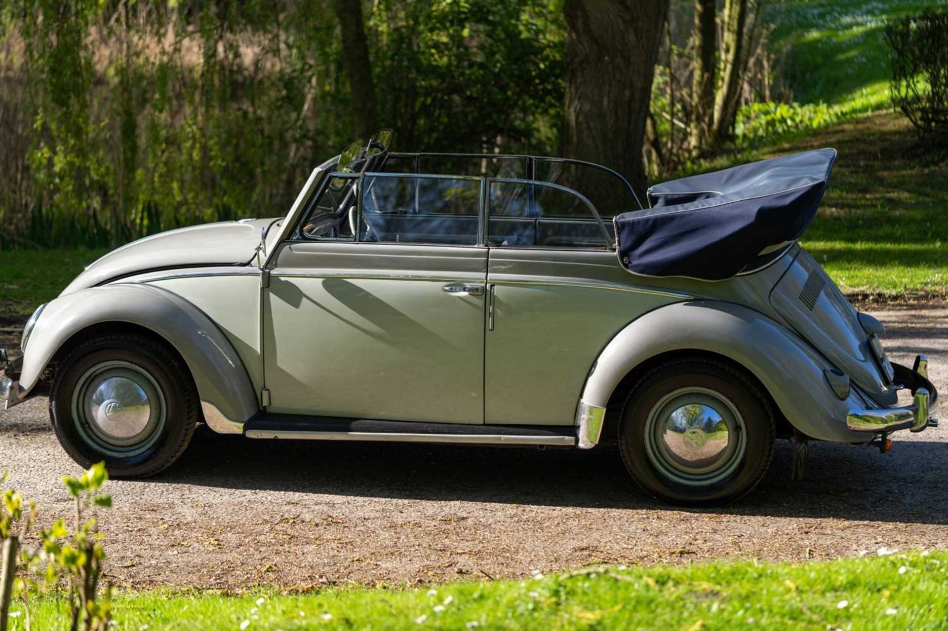 1954 Volkswagen Beetle Cabriolet By repute, the first right-hand drive example despatched to the UK - Image 7 of 86