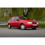 1999 Ford Fiesta Zetec 1.25 LX Only 9000 miles from new *** NO RESERVE ***