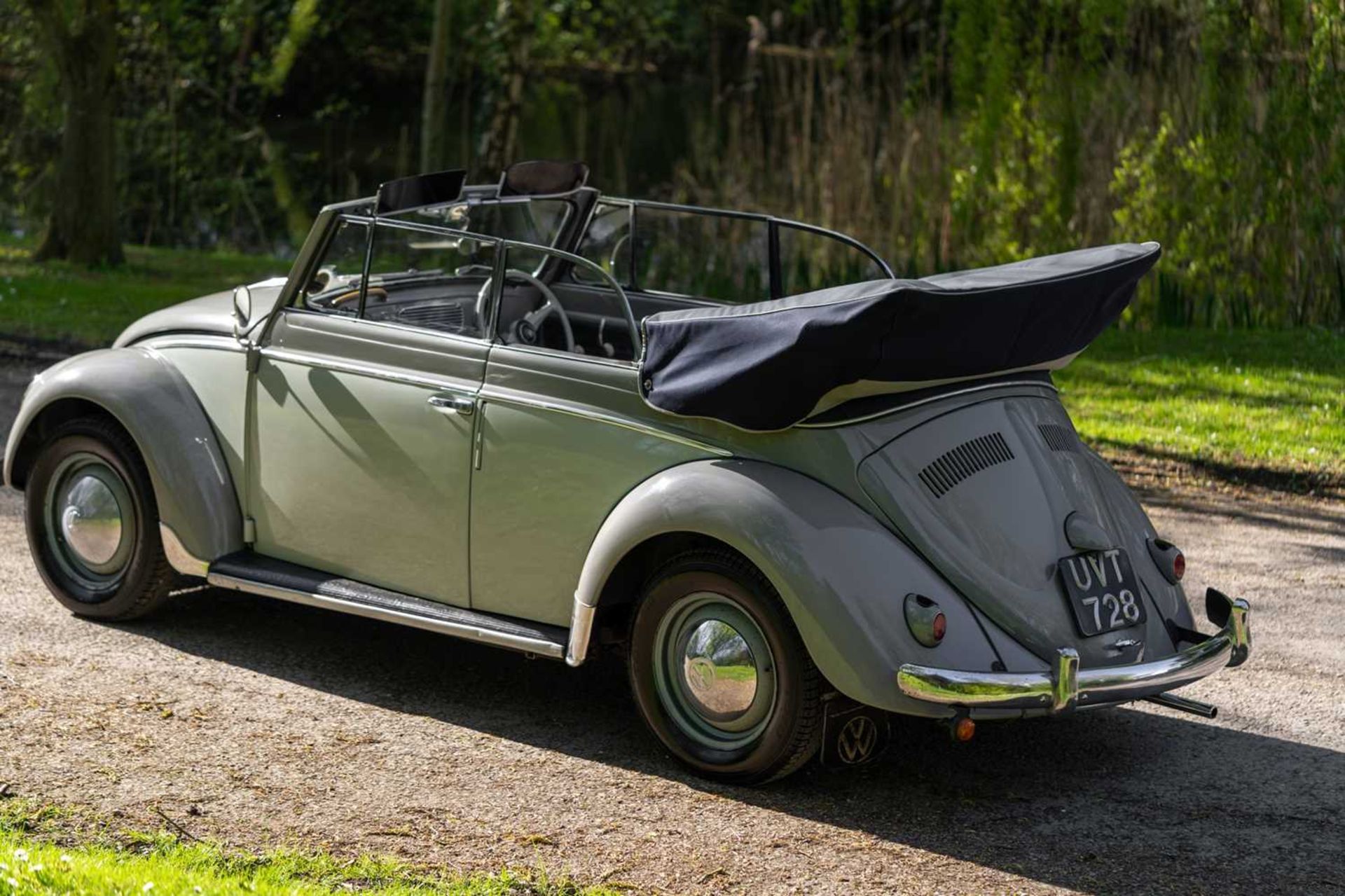 1954 Volkswagen Beetle Cabriolet By repute, the first right-hand drive example despatched to the UK - Image 6 of 86
