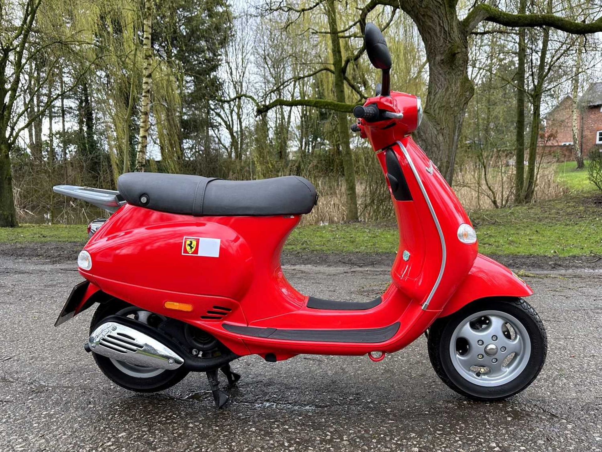 2003 Vespa ET4 125cc Pit Bike Believed to be one of 20 for the use of the Schumacher Scuderia Ferrar