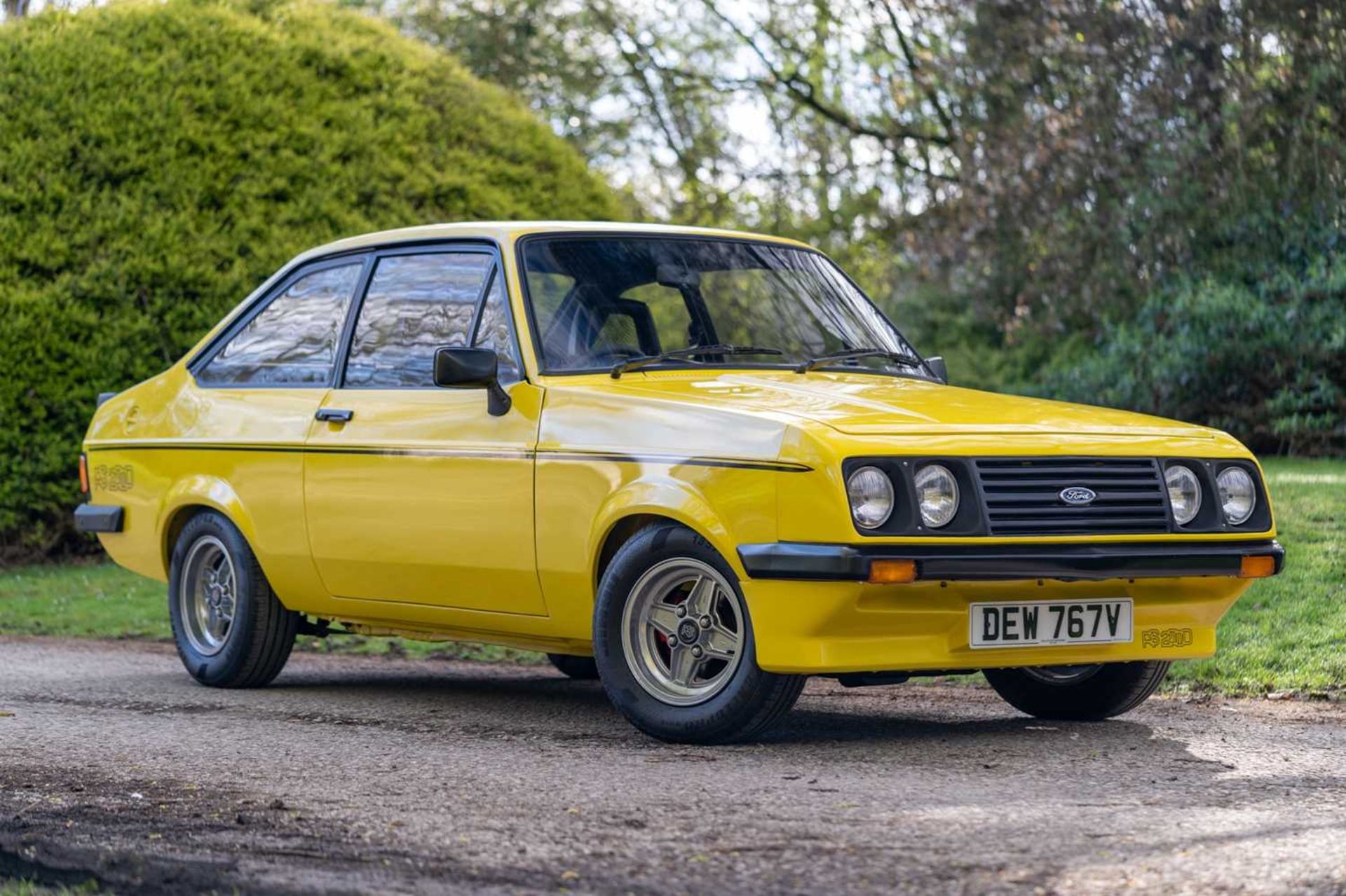 1980 Ford Escort RS2000 Custom Entered from a private collection, fully restored 