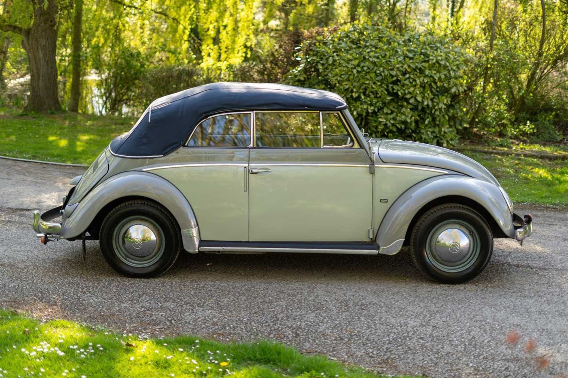 1954 Volkswagen Beetle Cabriolet By repute, the first right-hand drive example despatched to the UK - Image 11 of 86