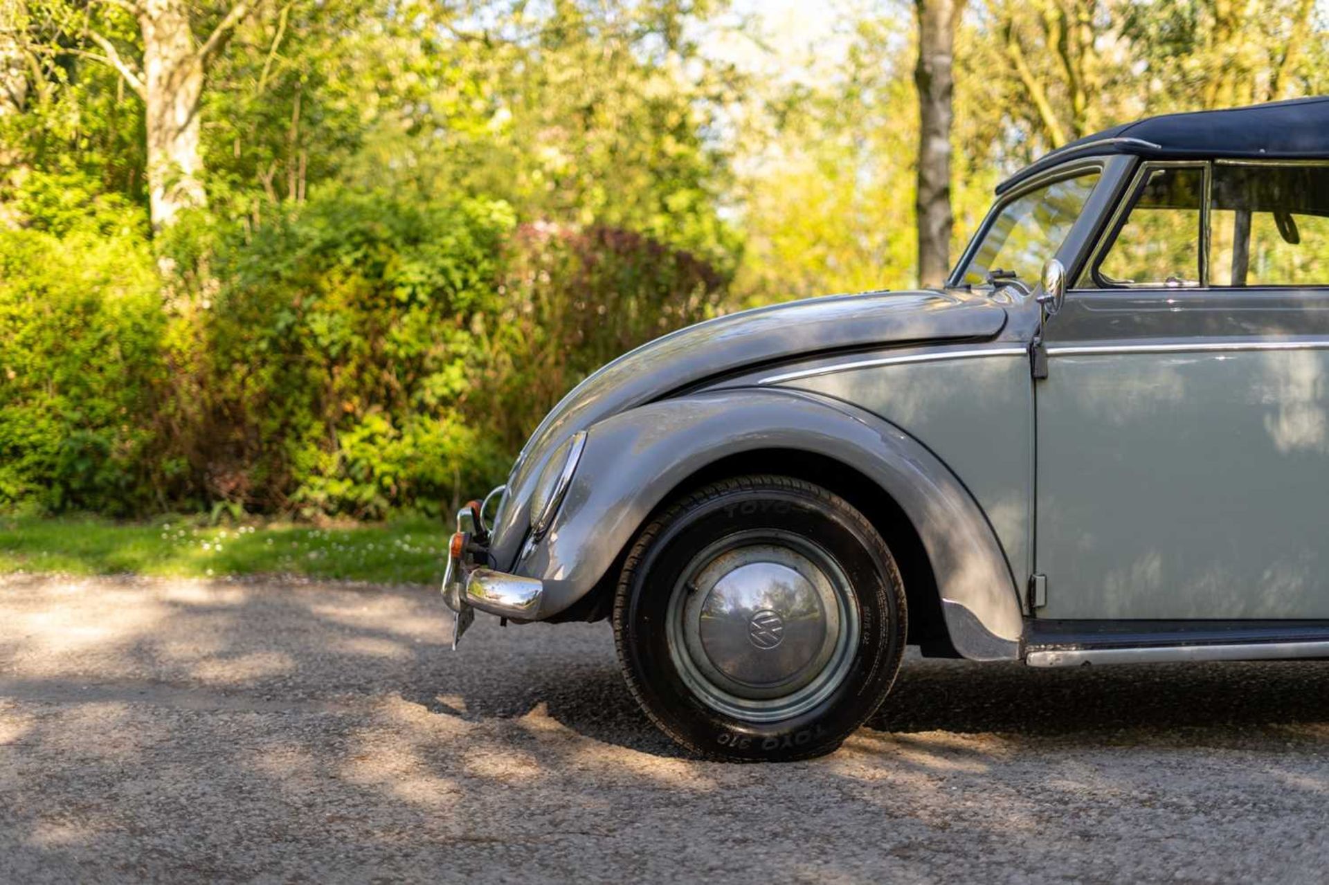 1954 Volkswagen Beetle Cabriolet By repute, the first right-hand drive example despatched to the UK - Image 16 of 86