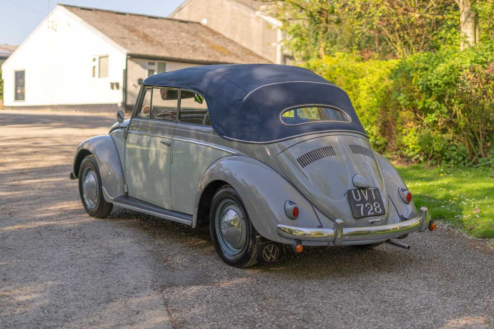 1954 Volkswagen Beetle Cabriolet By repute, the first right-hand drive example despatched to the UK - Image 13 of 86