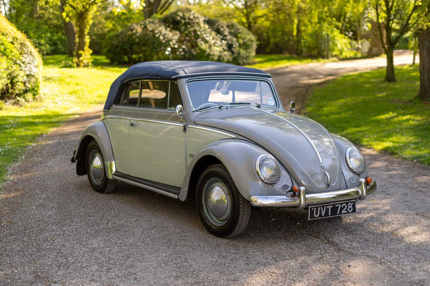 1954 Volkswagen Beetle Cabriolet By repute, the first right-hand drive example despatched to the UK - Image 9 of 86