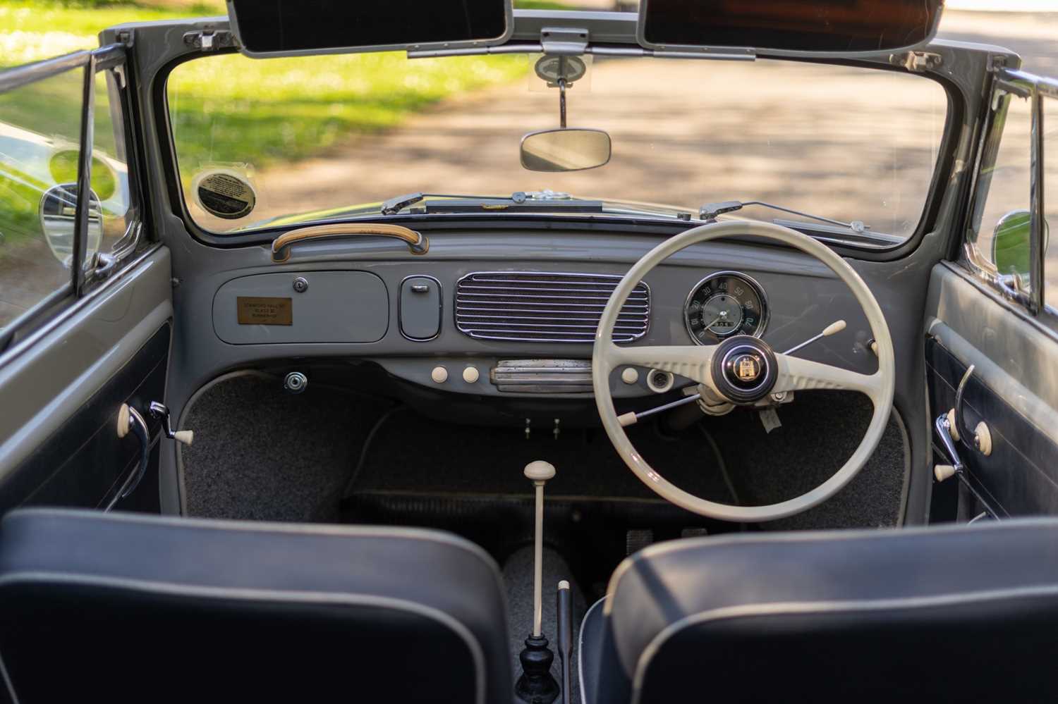 1954 Volkswagen Beetle Cabriolet By repute, the first right-hand drive example despatched to the UK - Image 72 of 86