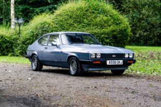 1984 Ford Capri 2.8 Injection Comprehensive history file and mileage verified with every expired MOT