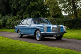 1971 Mercedes Benz 220 RHD example, specified with manual transmission