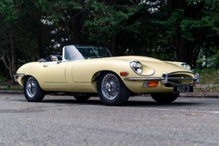 1969 Jaguar E-Type 4.2 Roadster Restored to its period specification Primrose Yellow and converted