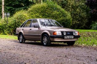 1982 Ford Escort MK 3 1.6 Ghia Just one former custodian from new - The founder of Fords of Winsford