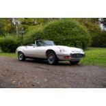 1973 Jaguar E-Type Roadster  A credible 37,000 mile right-hand drive, home market example, specified