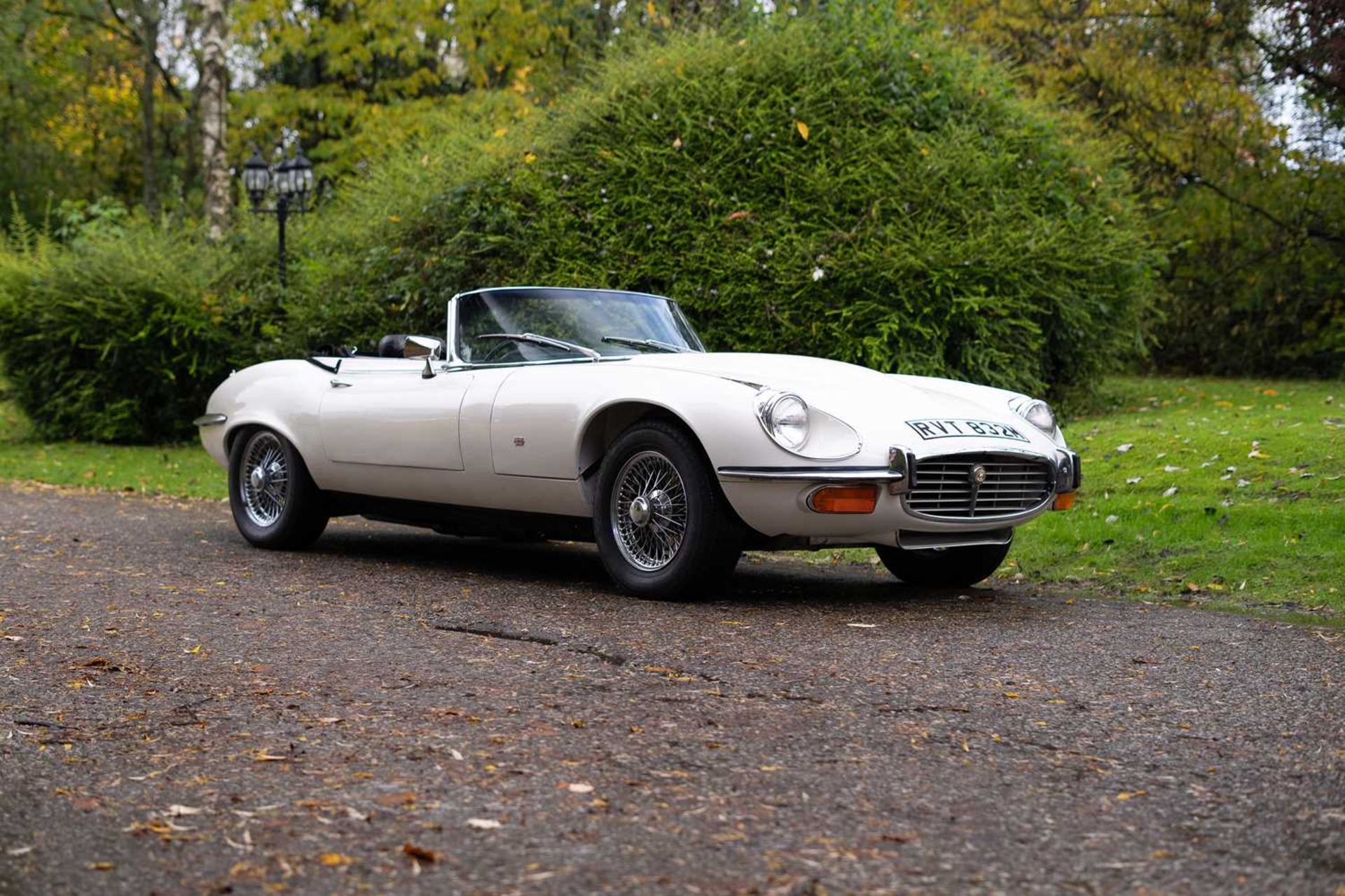 1973 Jaguar E-Type Roadster  A credible 37,000 mile right-hand drive, home market example, specified
