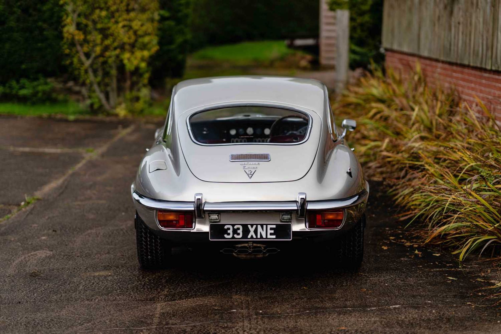 1971 Jaguar E -Type Coupe 5.3 Finished in the special order colour of Pale Pearl Metallic Silver. Re - Image 8 of 58