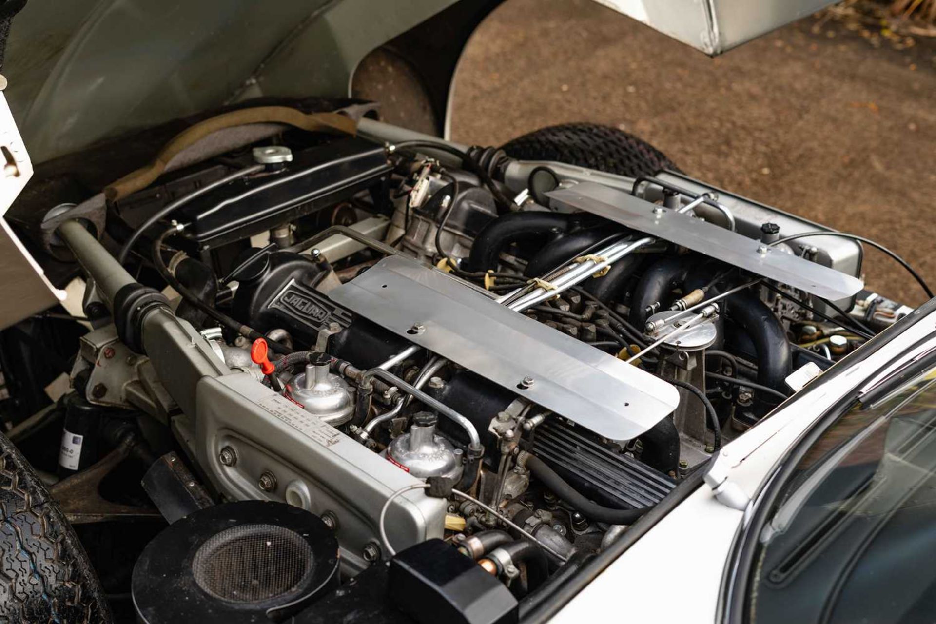 1971 Jaguar E -Type Coupe 5.3 Finished in the special order colour of Pale Pearl Metallic Silver. Re - Image 58 of 58