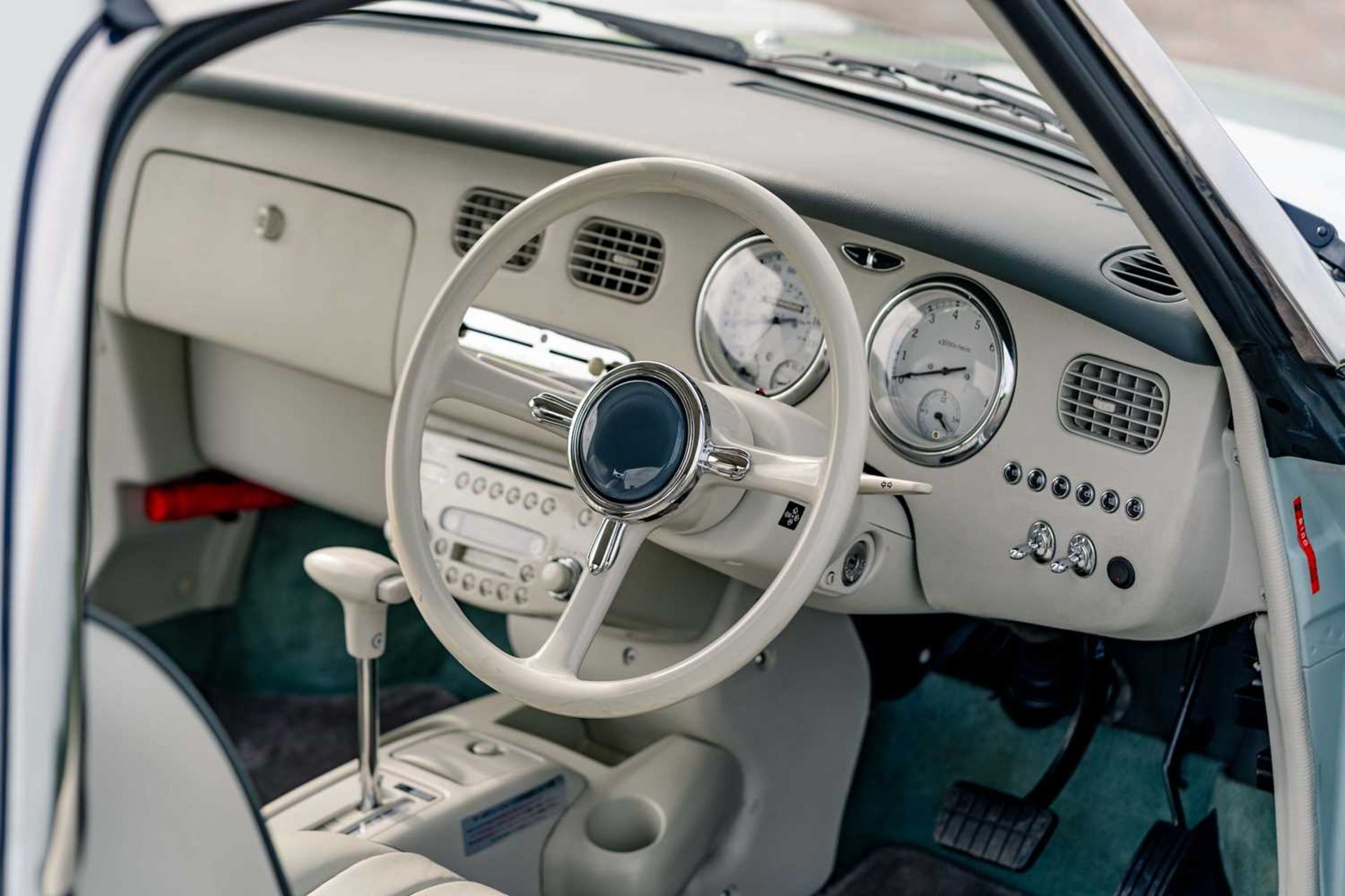1991 Nissan Figaro ***NO RESERVE*** Timewarp, as-new example, displaying a credible 4,315 miles  - Image 41 of 64