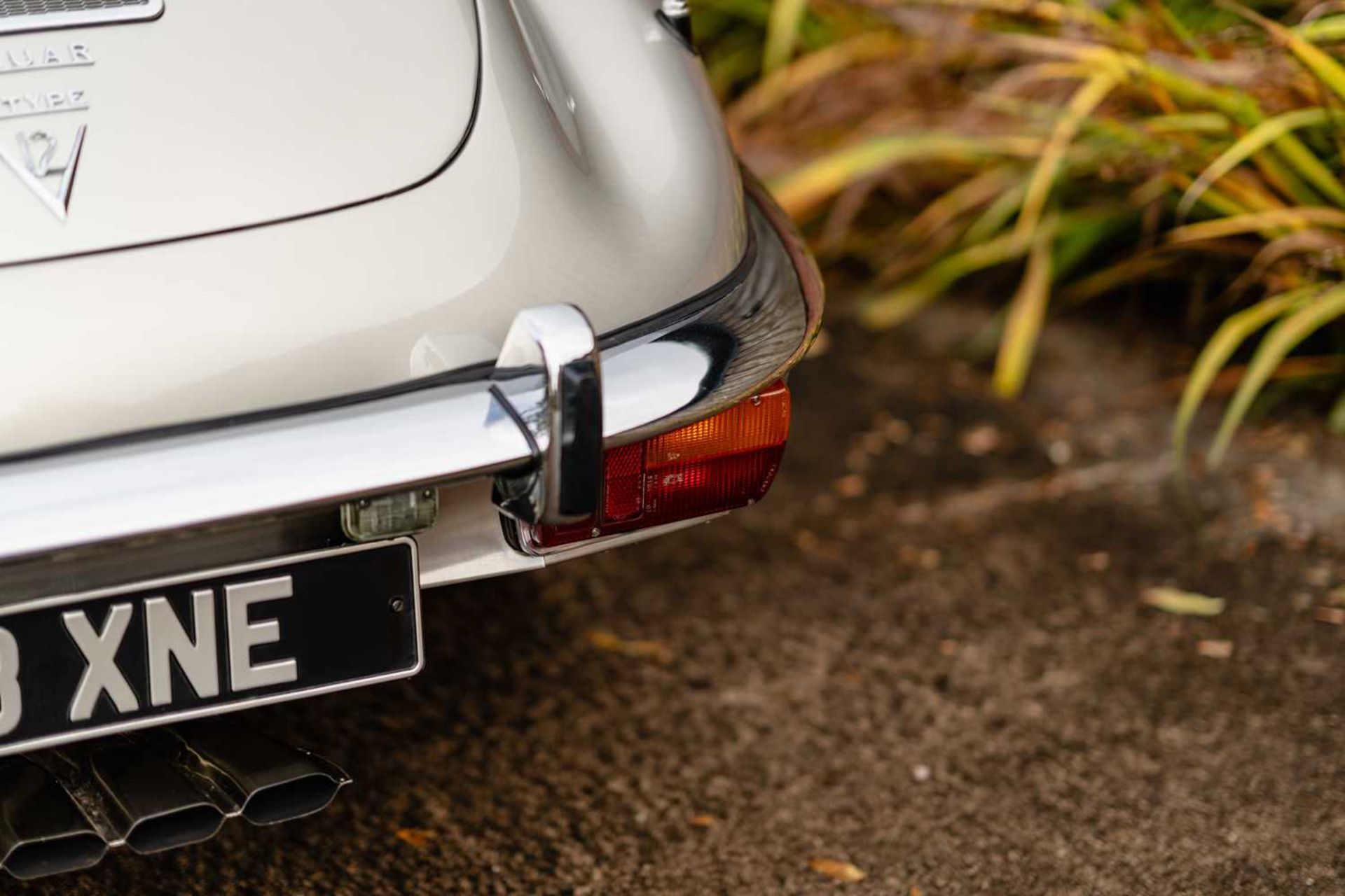 1971 Jaguar E -Type Coupe 5.3 Finished in the special order colour of Pale Pearl Metallic Silver. Re - Image 17 of 58