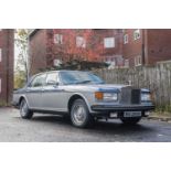 1983 Rolls-Royce Silver Spirit Finished in Metallic Blue over Silver, matched to mid-Blue Connolly h