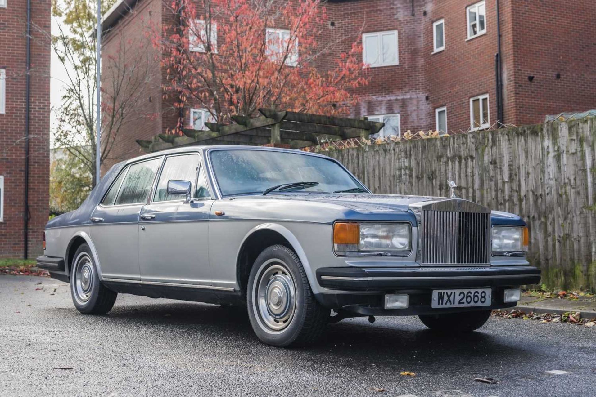 1983 Rolls-Royce Silver Spirit Finished in Metallic Blue over Silver, matched to mid-Blue Connolly h