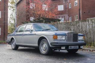 1983 Rolls-Royce Silver Spirit Finished in Metallic Blue over Silver, matched to mid-Blue Connolly h