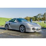 2002 Porsche 911 Turbo Specified with factory Aero-kit, sunroof and manual transmission 