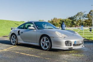 2002 Porsche 911 Turbo Specified with factory Aero-kit, sunroof and manual transmission