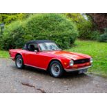 1969 Triumph TR6 Repatriated in 2020, converted to RHD and equipped with UK-specification SU carbure