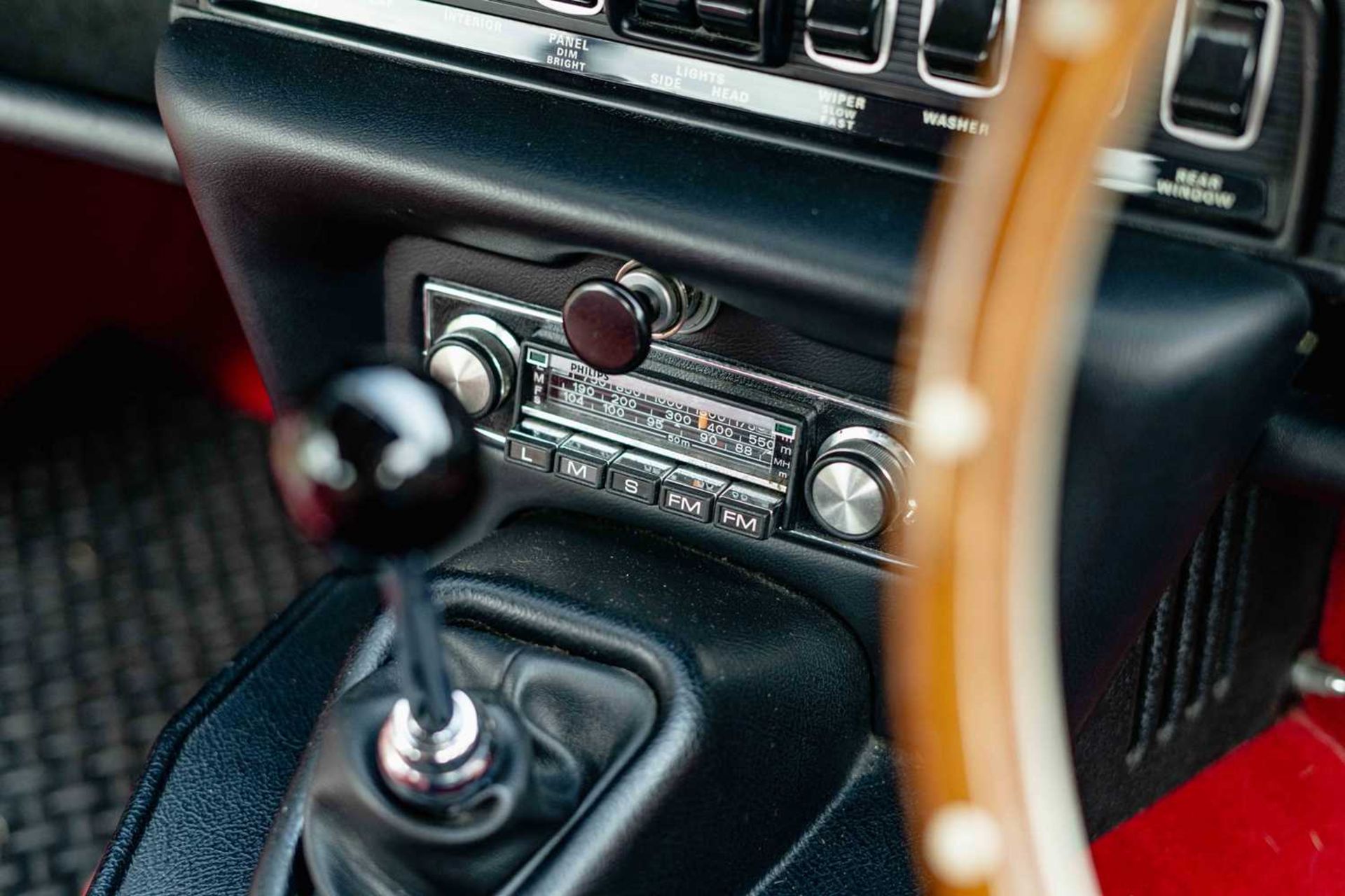 1971 Jaguar E -Type Coupe 5.3 Finished in the special order colour of Pale Pearl Metallic Silver. Re - Image 44 of 58