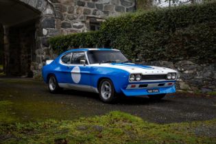 1972 Ford Capri MK 1 Works touring car evocation, powered by a JE-prepared 4.2-litre Rover V8 unit