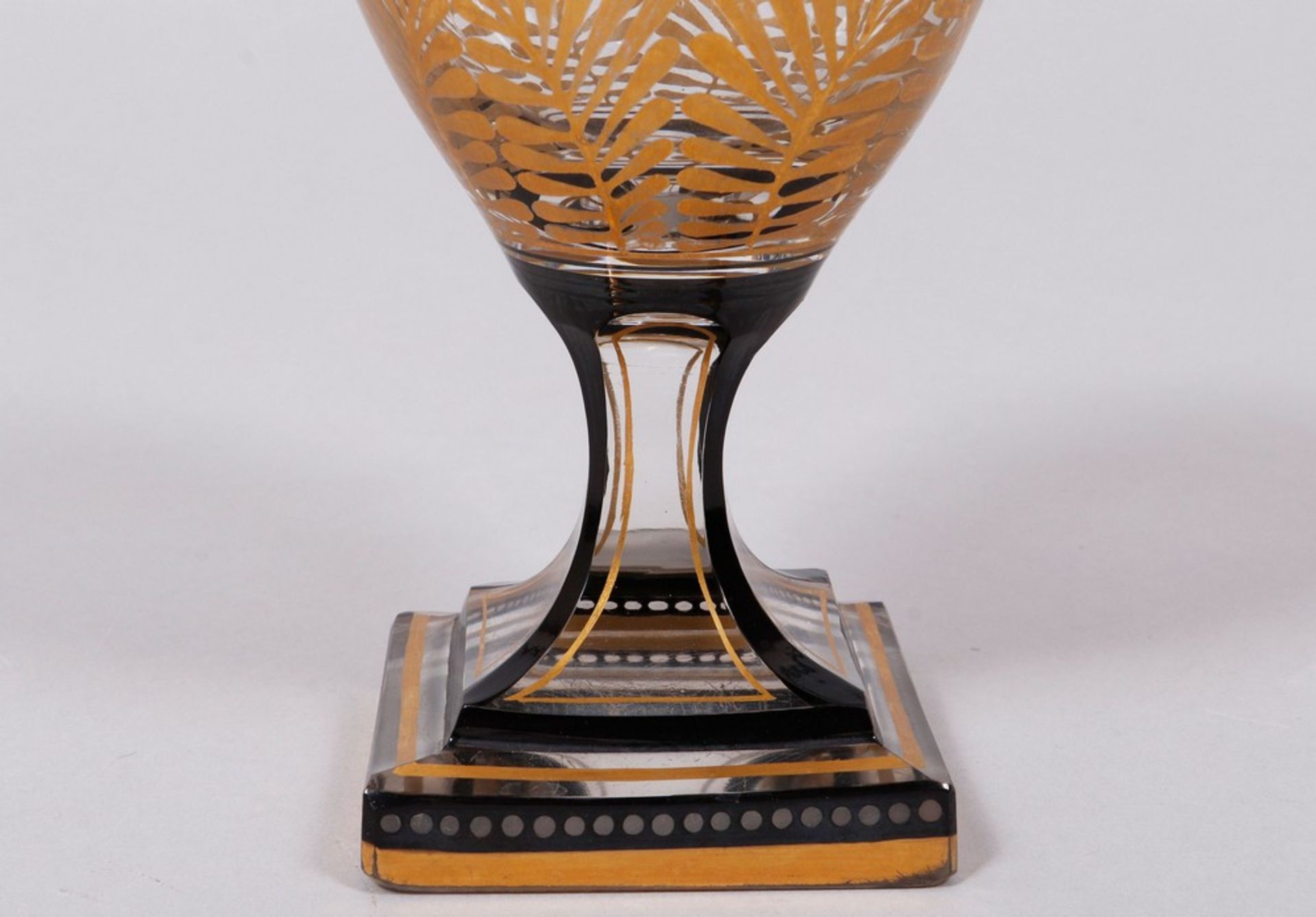 Kleiner Jugendstil-Pokal, wohl Hermann Pautsch (geb. 1871), Haida, frühes 20.Jh.  - Bild 5 aus 5