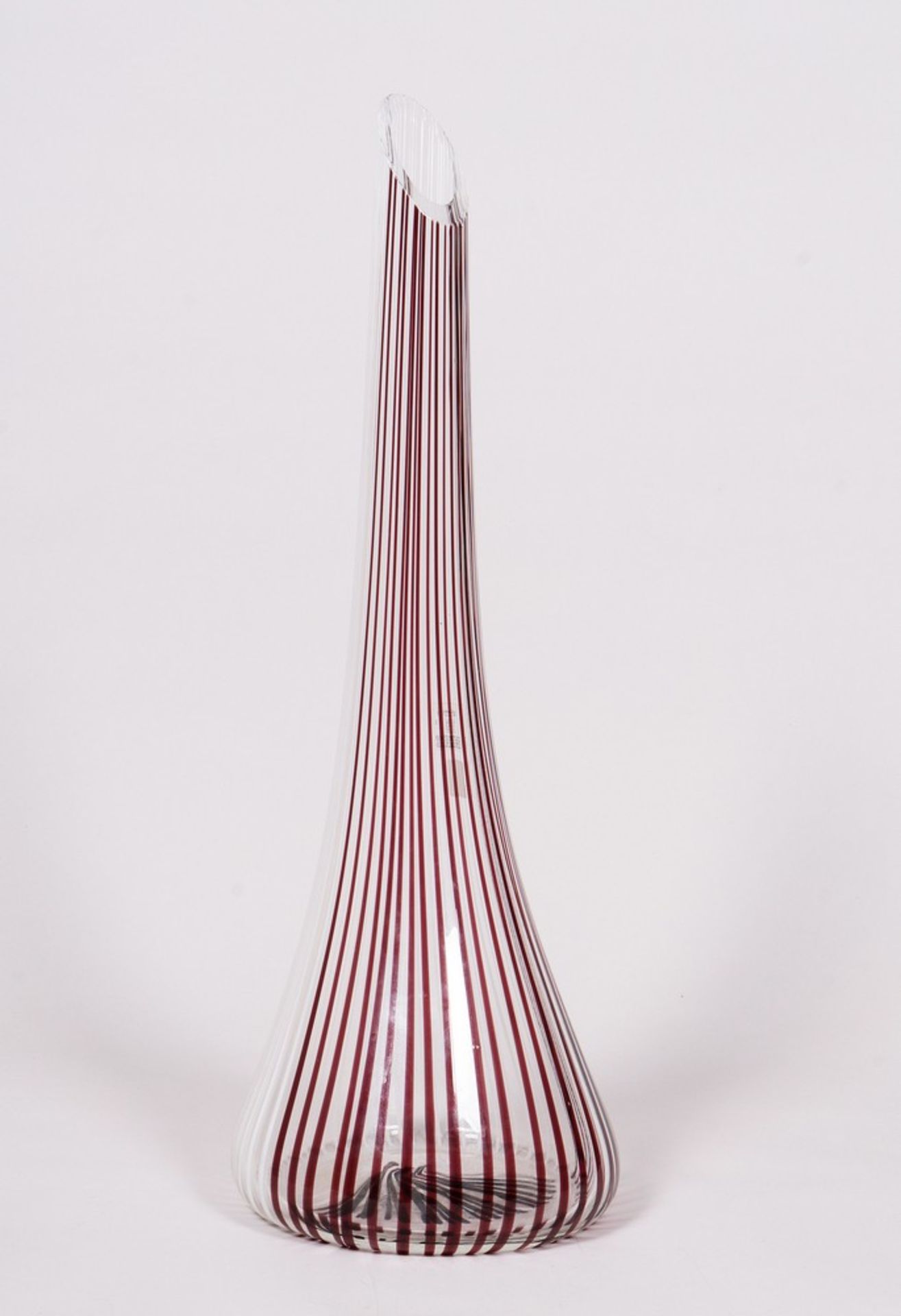 Large studio vase, Licio Zanetti, Murano, 1980s - Image 2 of 4