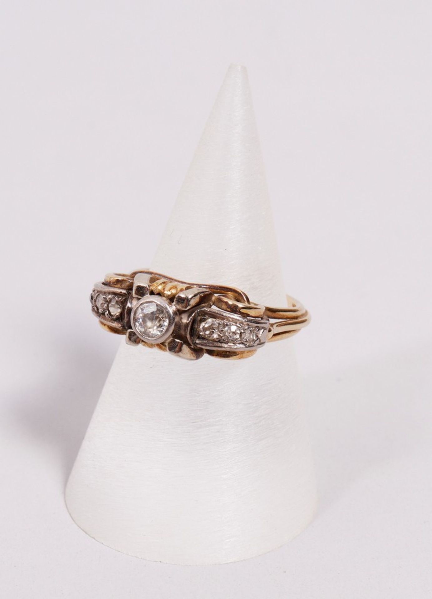 Art Deco ring, 585 gold, 1920s/30s