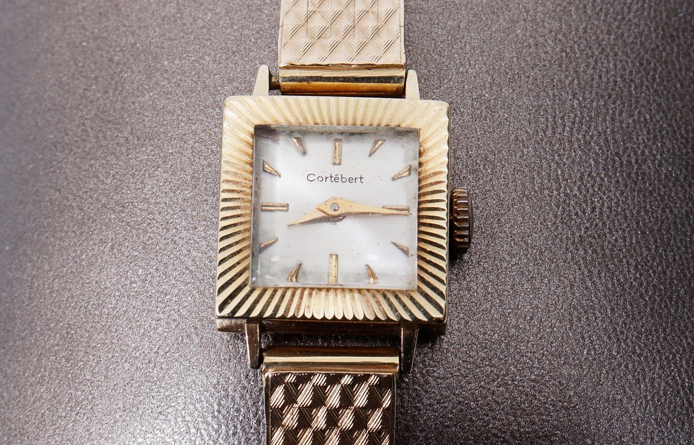 Ladies' wristwatch, 14K/585 gold, Cortébert - Image 2 of 5